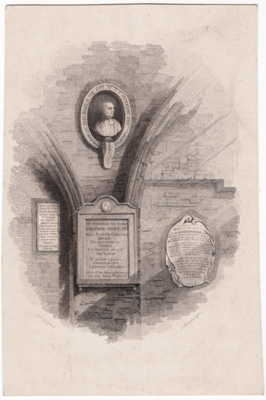 Jonathan Swift memorial
